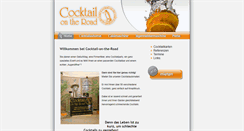 Desktop Screenshot of cocktail-on-the-road.de